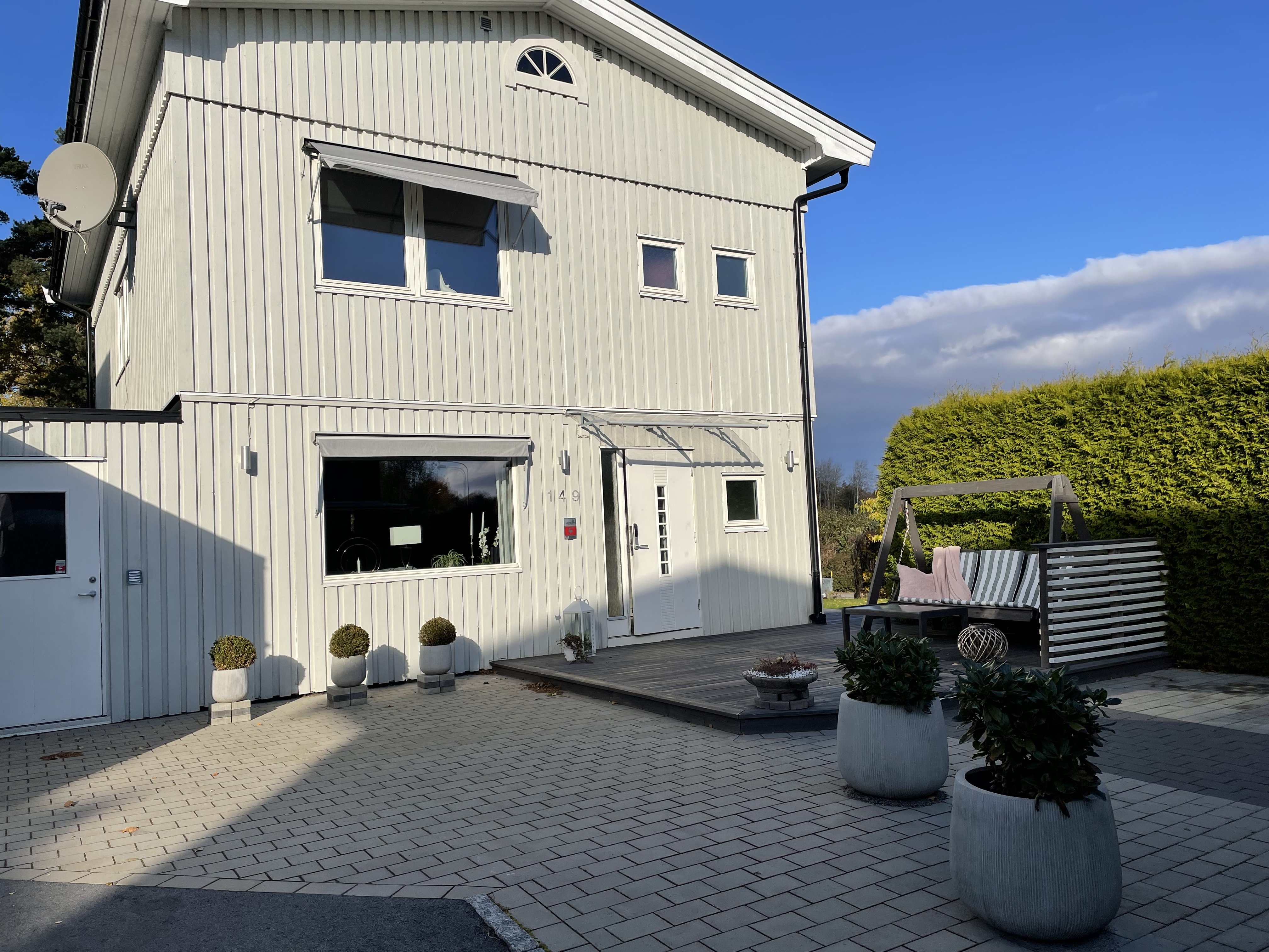 Svärdsliljevägen i Hässelby