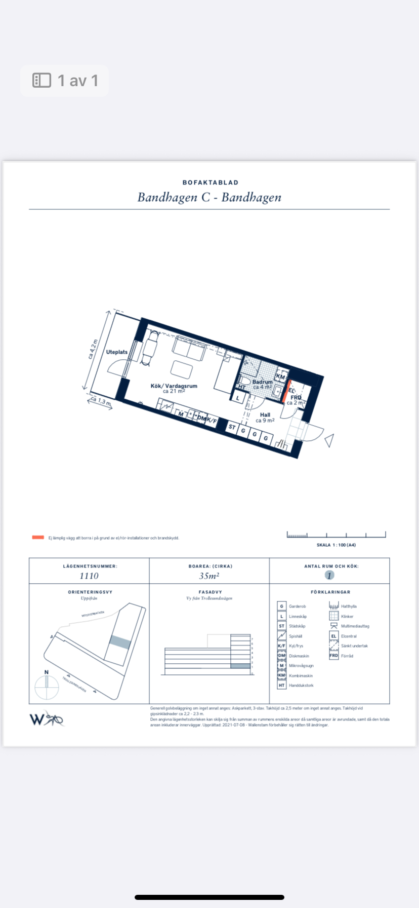 Trollesundsvägen, Bandhagen