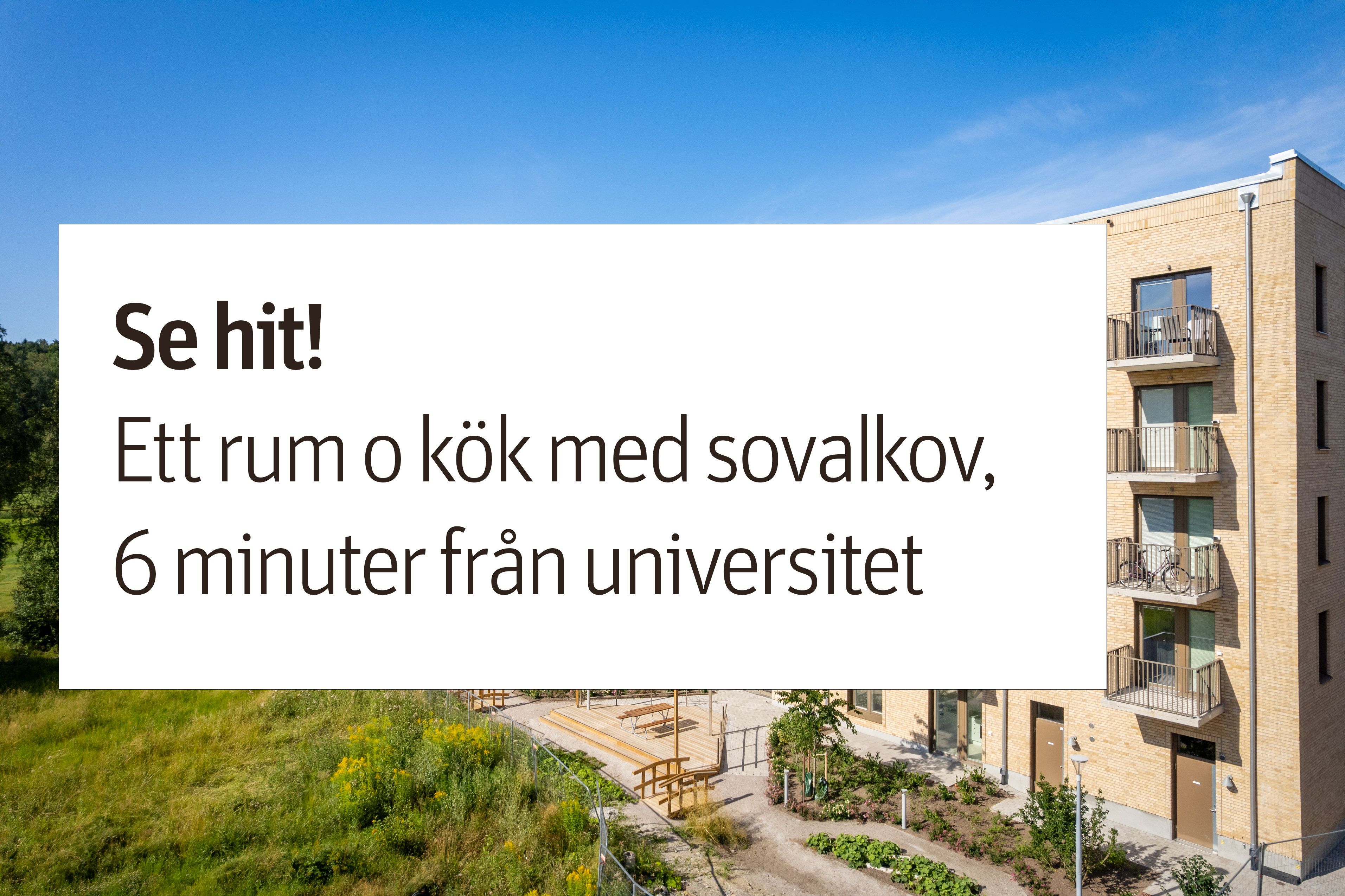 Lägenhet, 1 rooms, 33 sqm, Örebro
