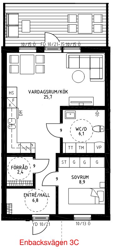Enbacksvägen 3C, Grillby — photo 2