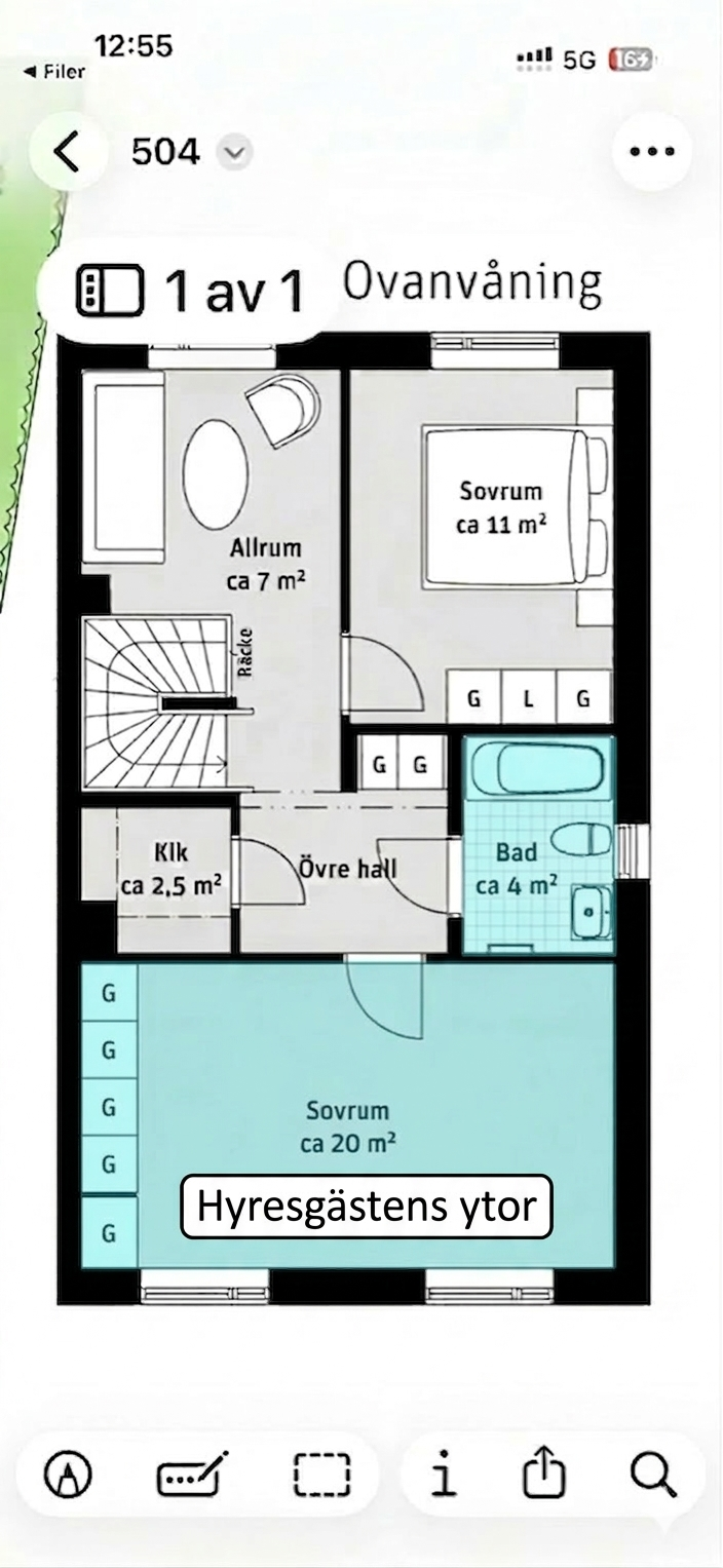 Radhus, 1 rum, 24 kvm, Helsingborg