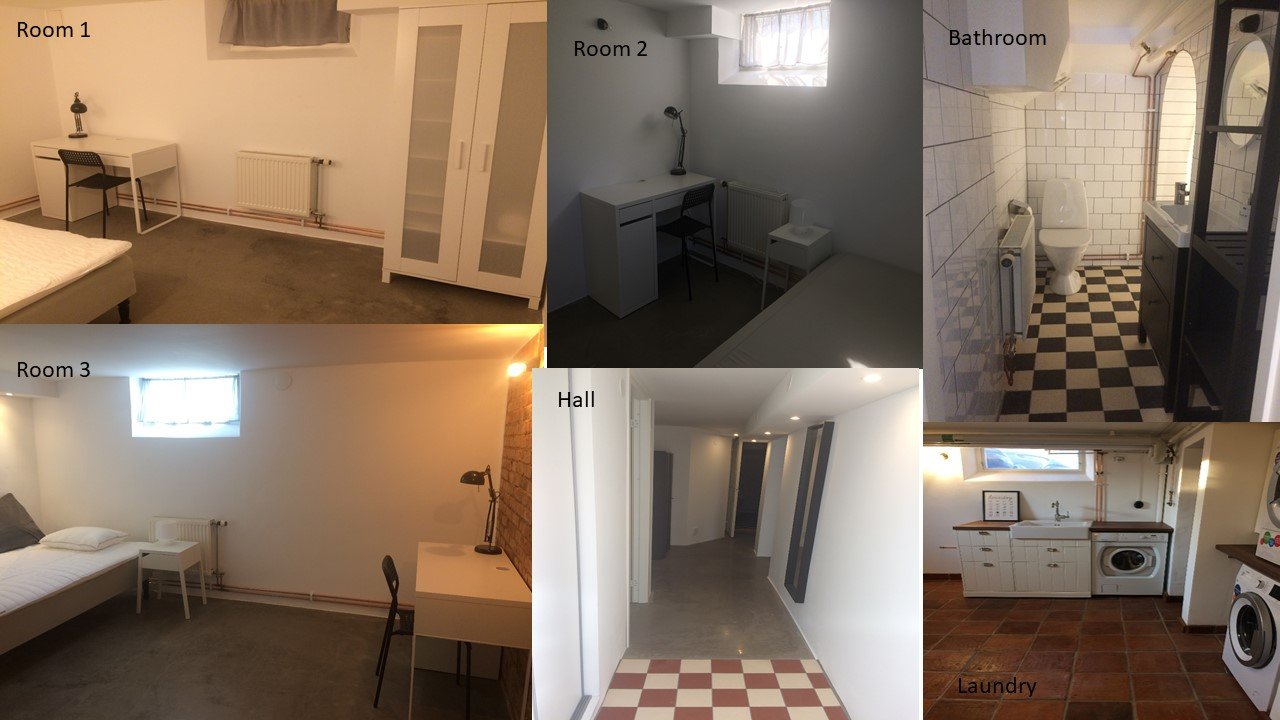 Lägenhet, 3 rooms, 12 sqm, Göteborg
