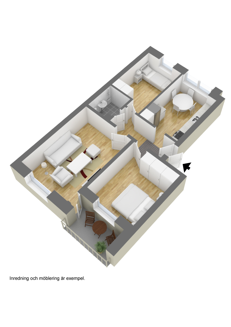 3 rok · 62 m² i Karlstad – bild 4