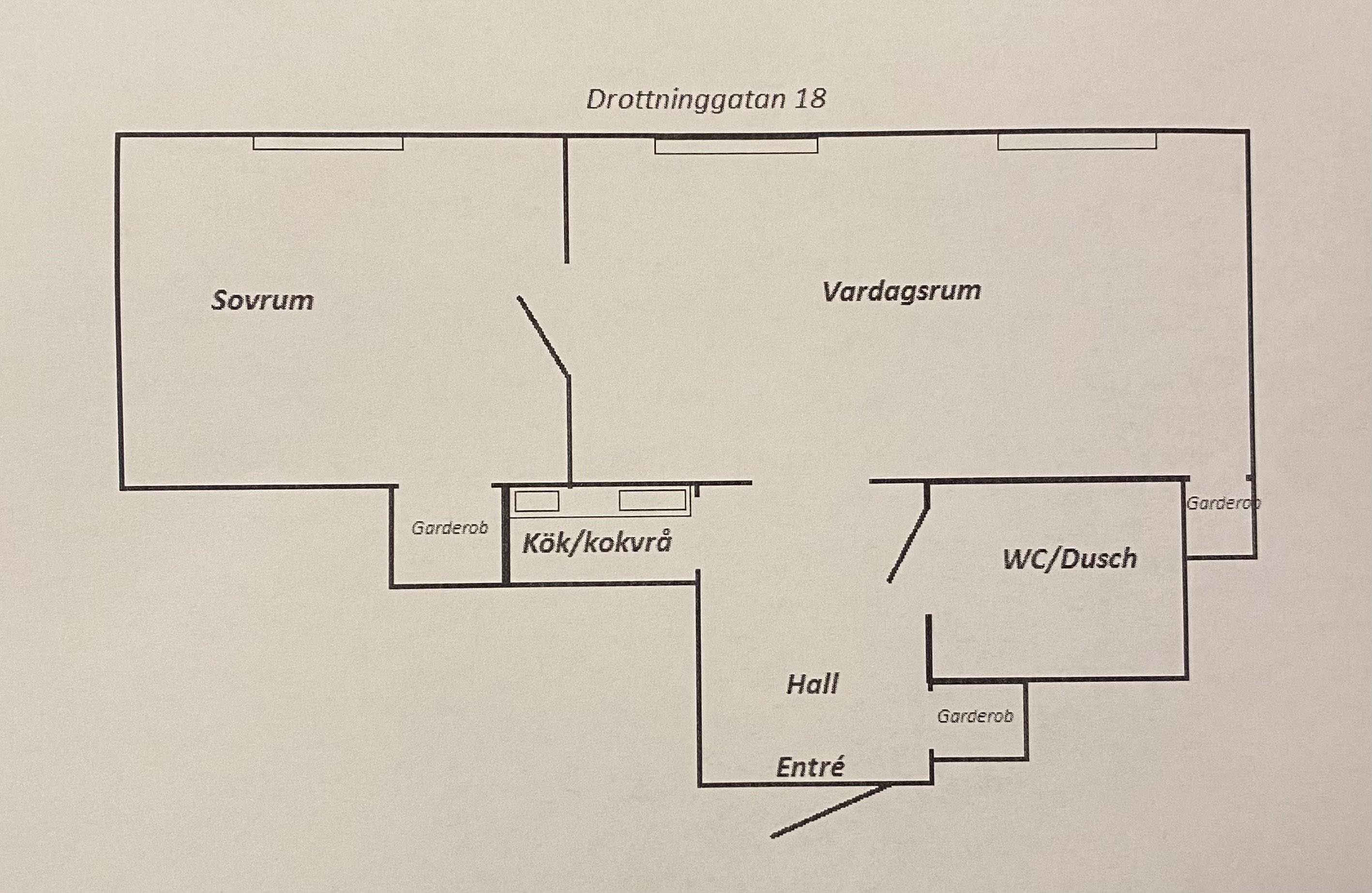 Drottninggatan i Kungsör