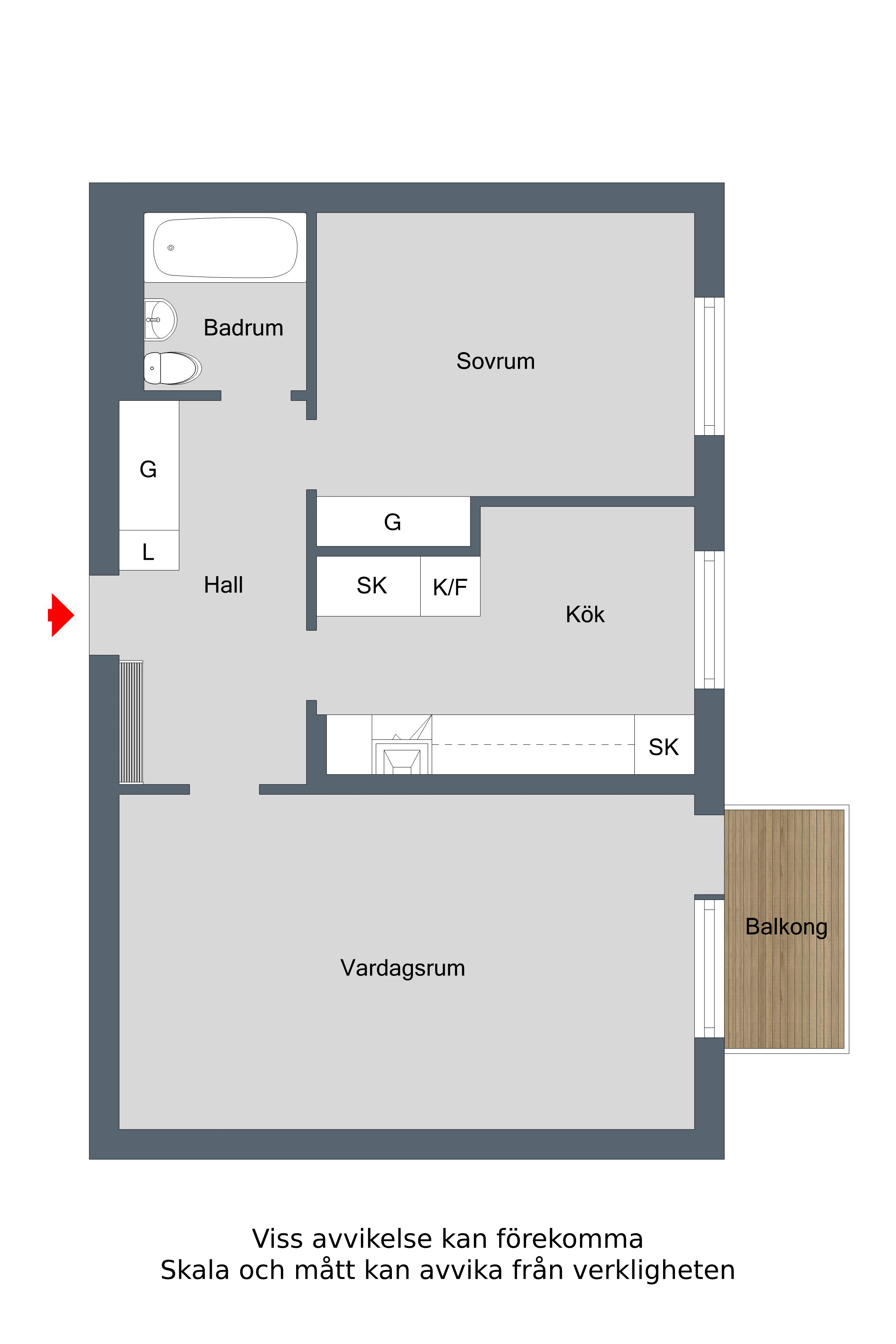 2 rok · 60 m² i Finspång – bild 7