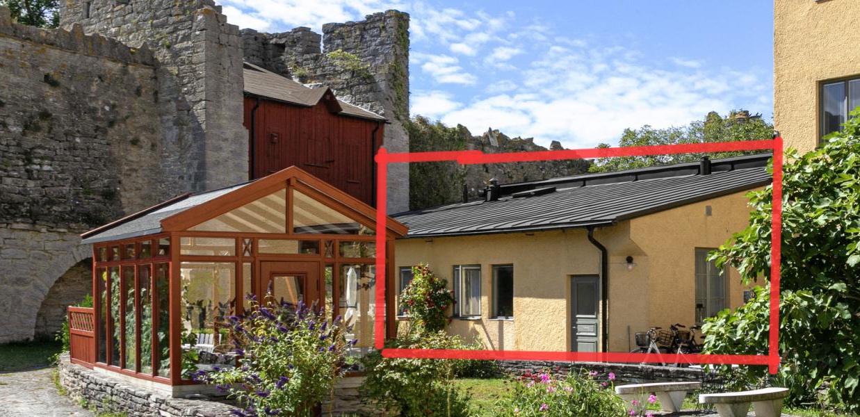 Lägenhet, 2 rum, 43 kvm, Visby