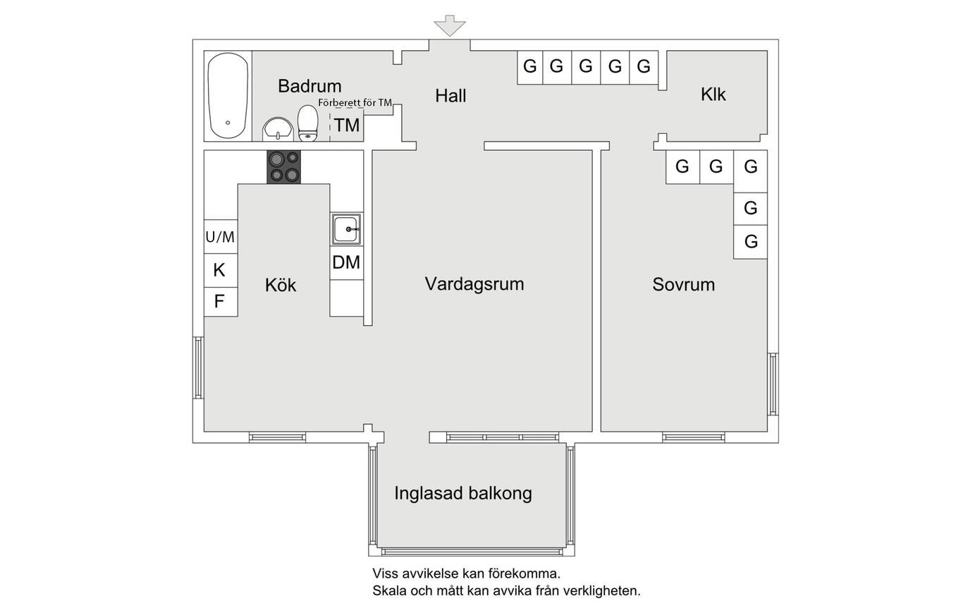 2 rum och kök, Skarpnäck — 14 000 kr/mån — bild 5