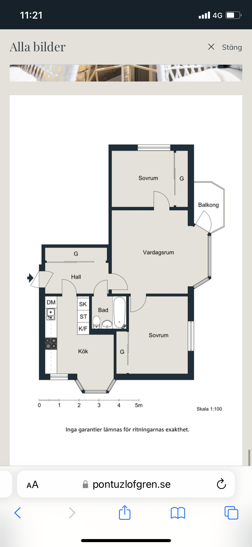 Apartment in Kalmar, Norrgård - Bild 4