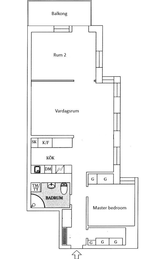 Katarina Bangata, Stockholm