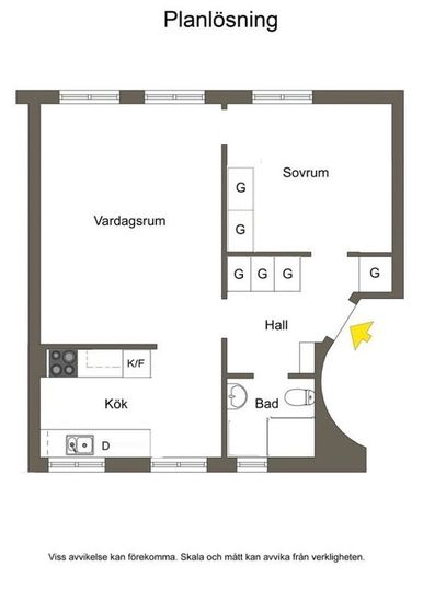 2 rum och kök, Stockholm — 16 500 kr/mån — bild 2