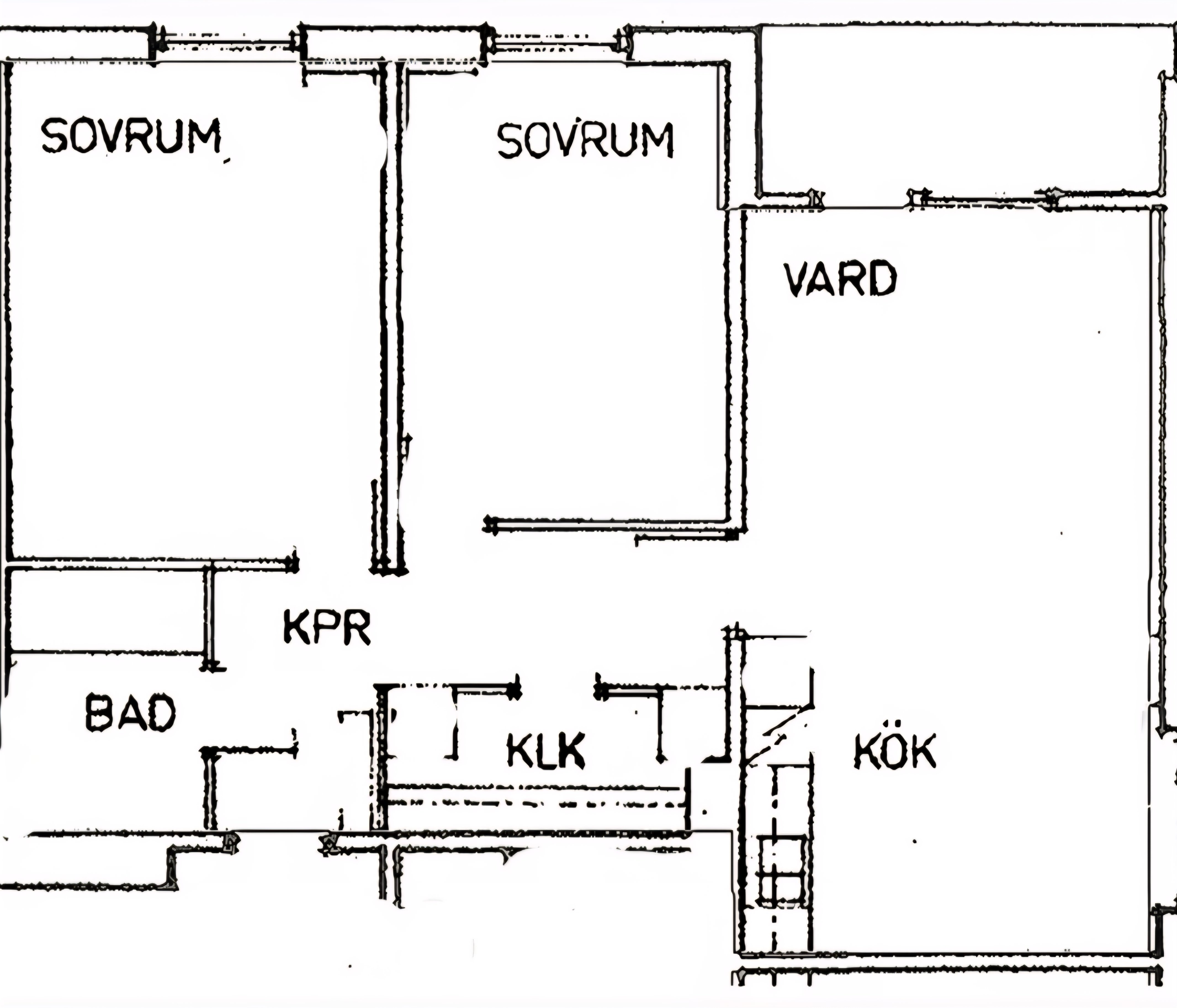 Lägenhet, 3 rooms, 64 sqm, Kista
