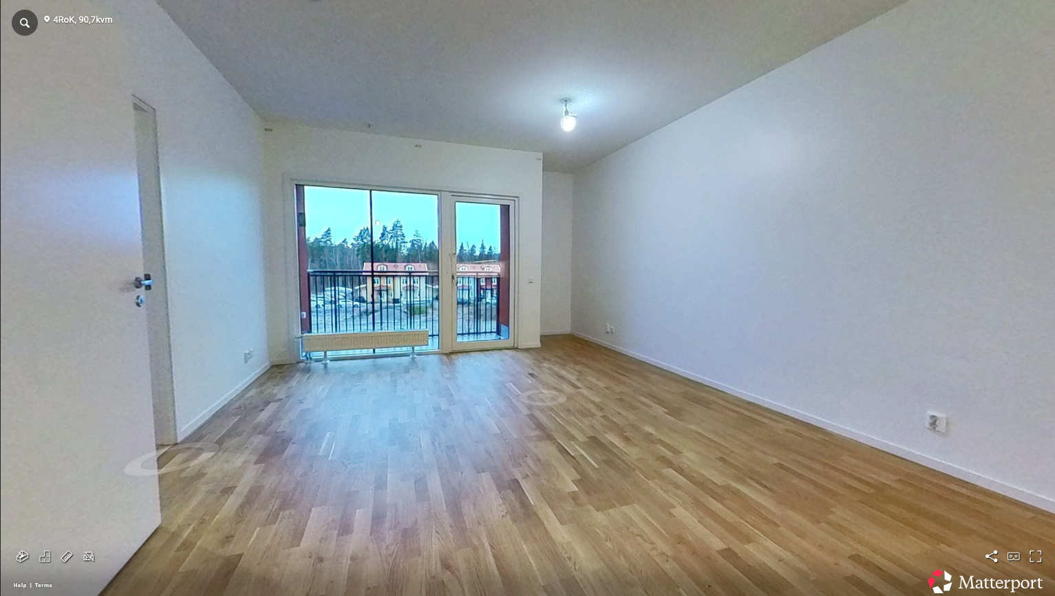 Lägenhet, 4 rooms, 90 sqm, Märsta