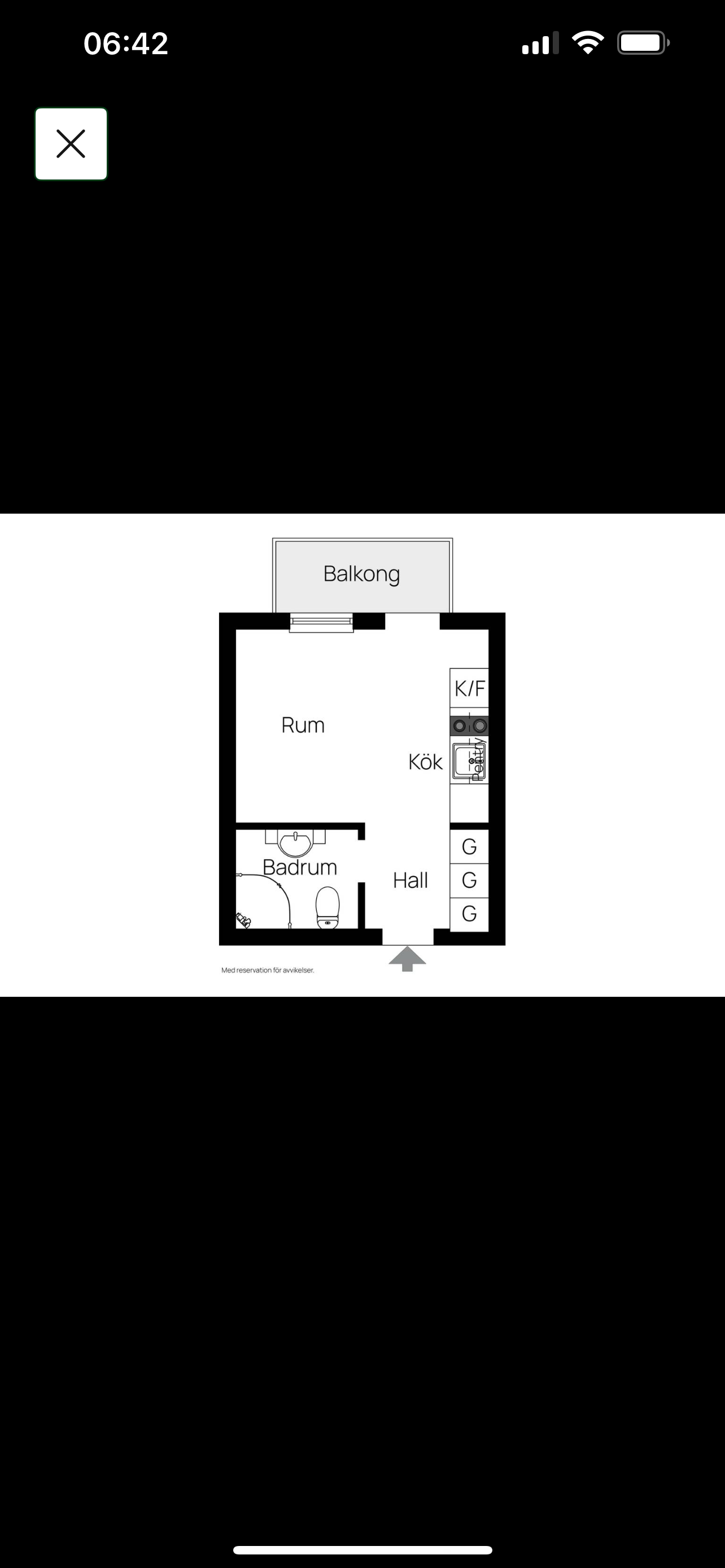 Lägenhet, 1 rooms, 20 sqm, Vallentuna