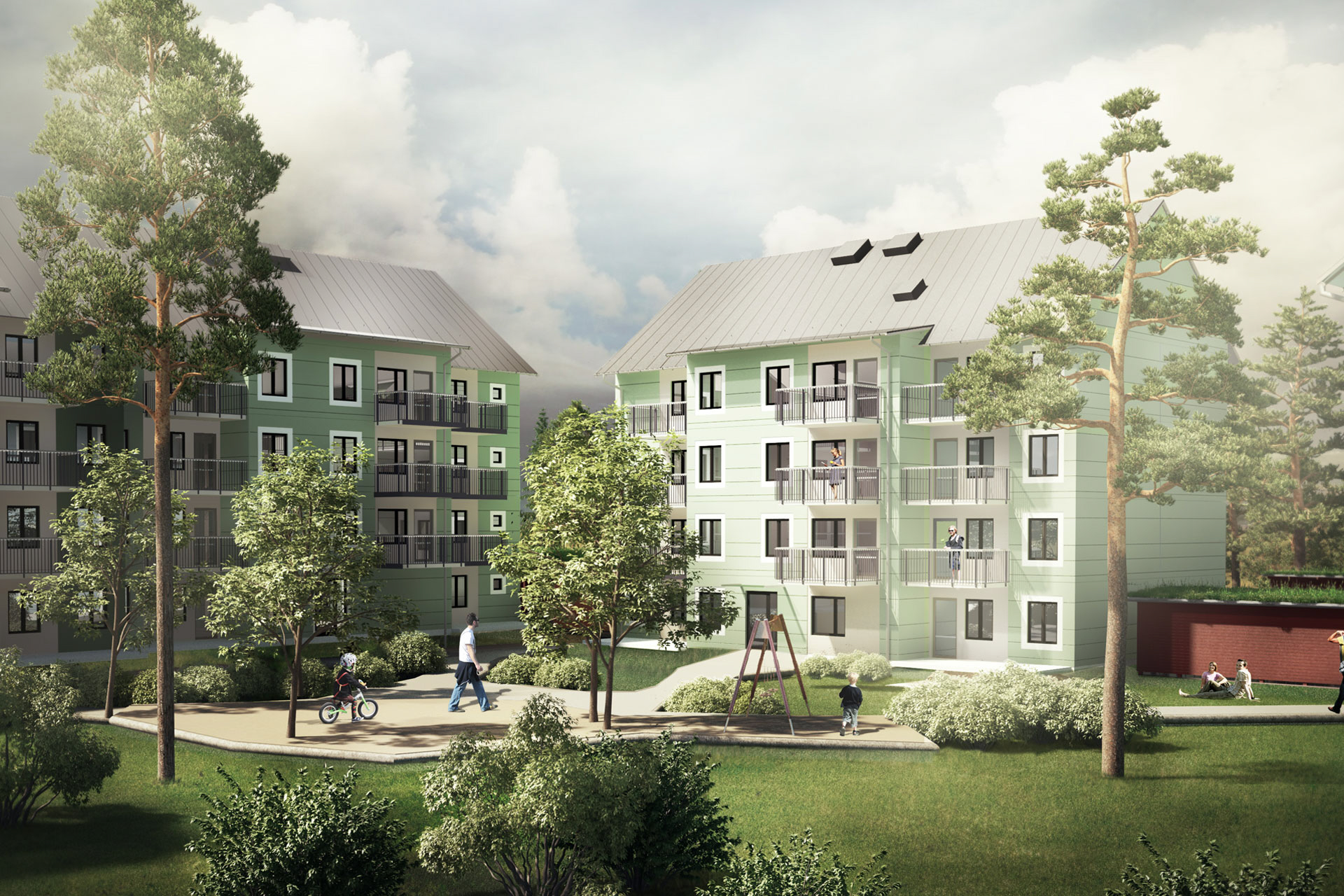 Lägenhet, 2 rooms, 36 sqm, Hässelby