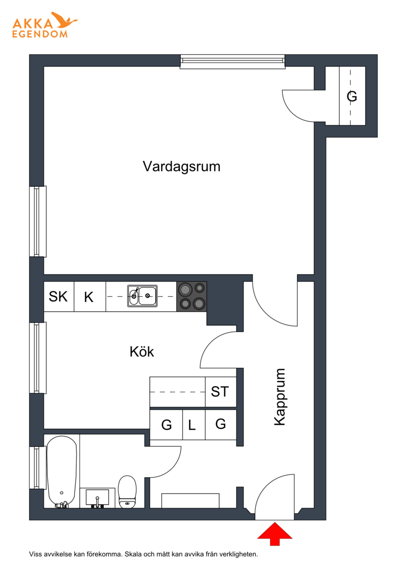1 rok · 43 m² i Bromölla – bild 15
