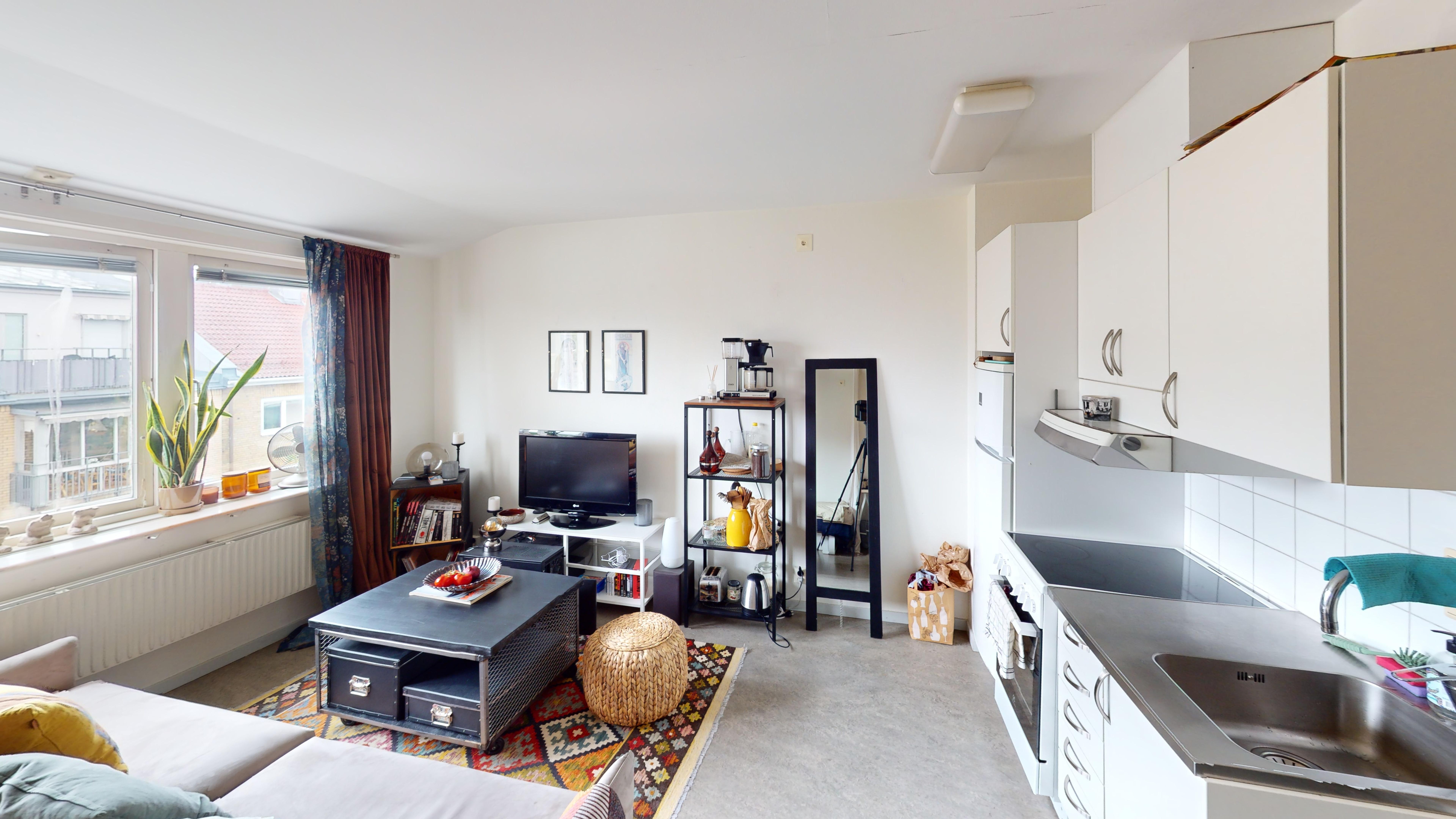 Lägenhet, 1 rooms, 27 sqm, Trollhättan
