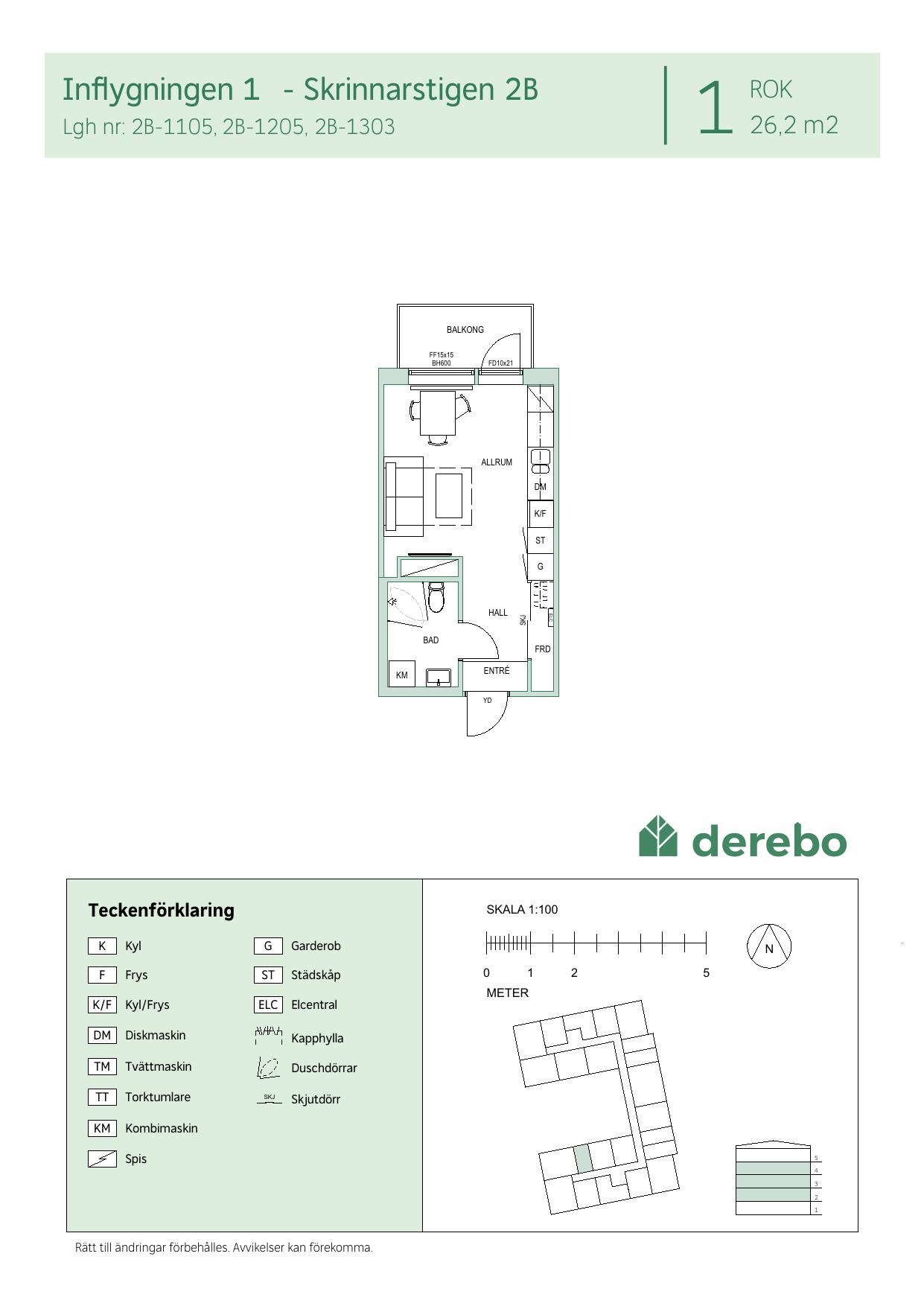1 rok · 26 m² i Tullinge – bild 13