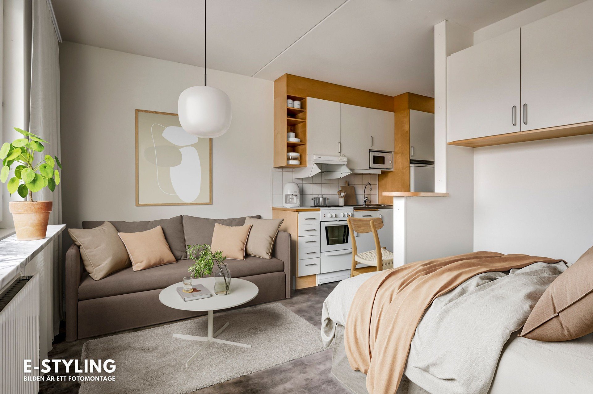 Lägenhet, 1 rooms, 20 sqm, Karlstad
