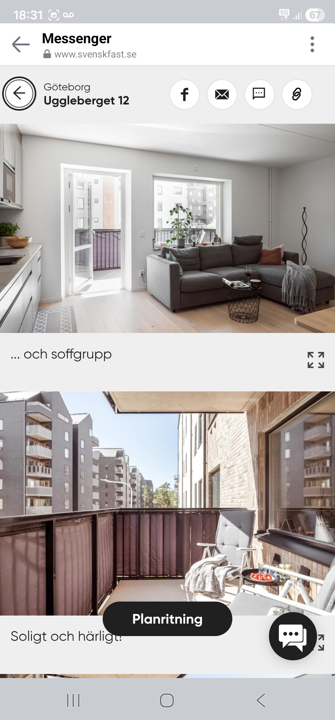 Uggleberget, Hovås — photo 4