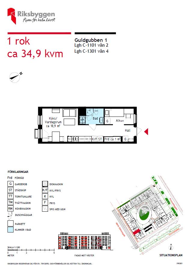 1 rok · 34 m² i Helsingborg – bild 8