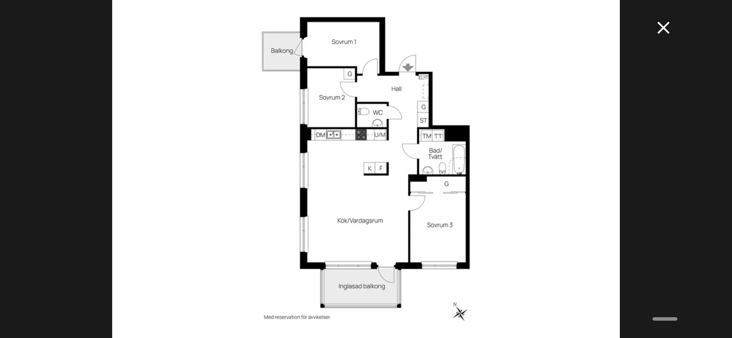 Lägenhet, 4 rum, 91 kvm, Sundbyberg
