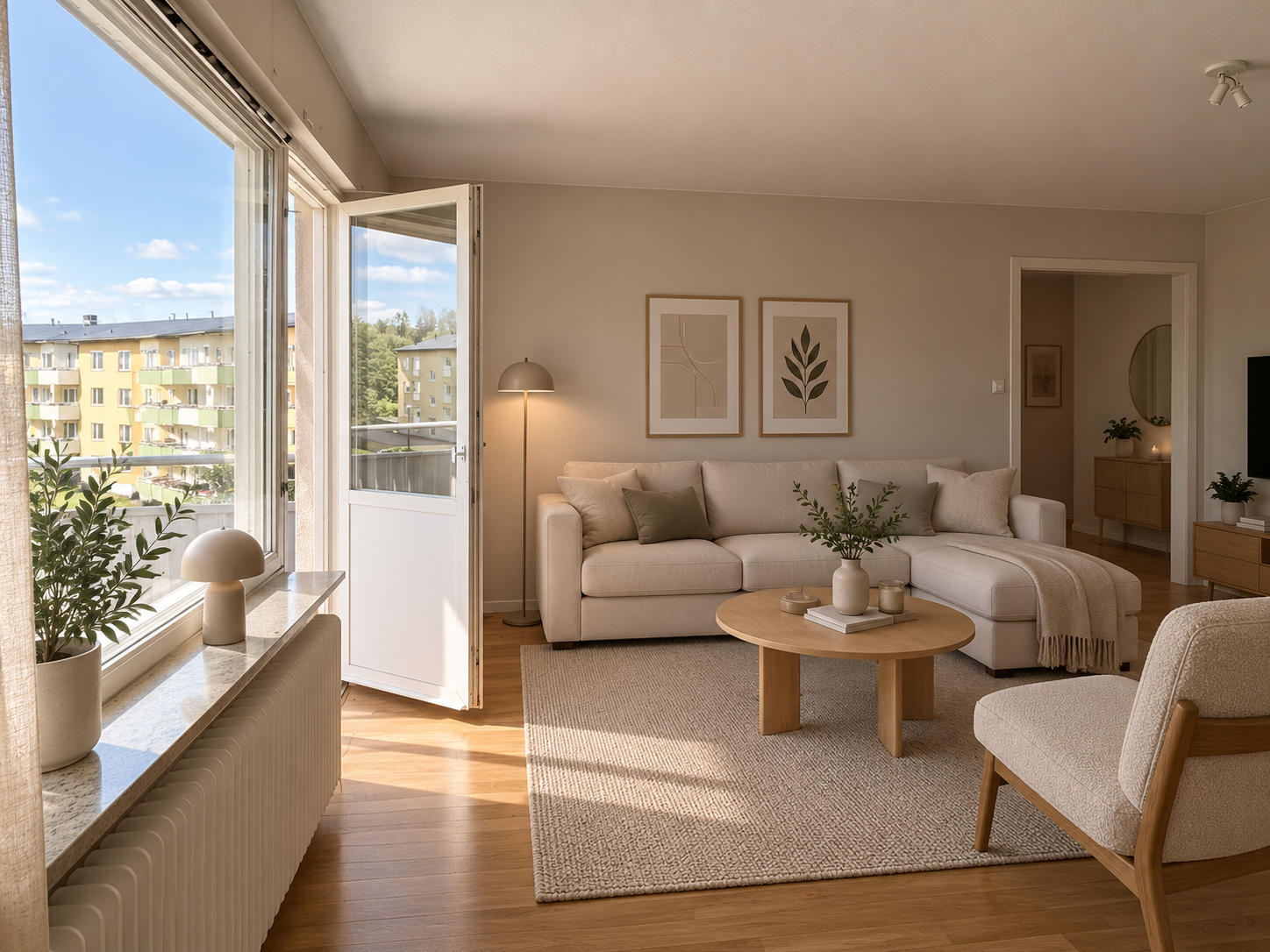 Lägenhet, 2 rooms, 59 sqm, Hallsberg
