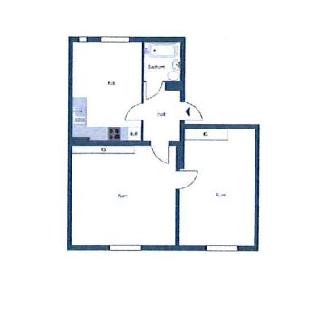 2 rok · 60 m² i Helsingborg – bild 3
