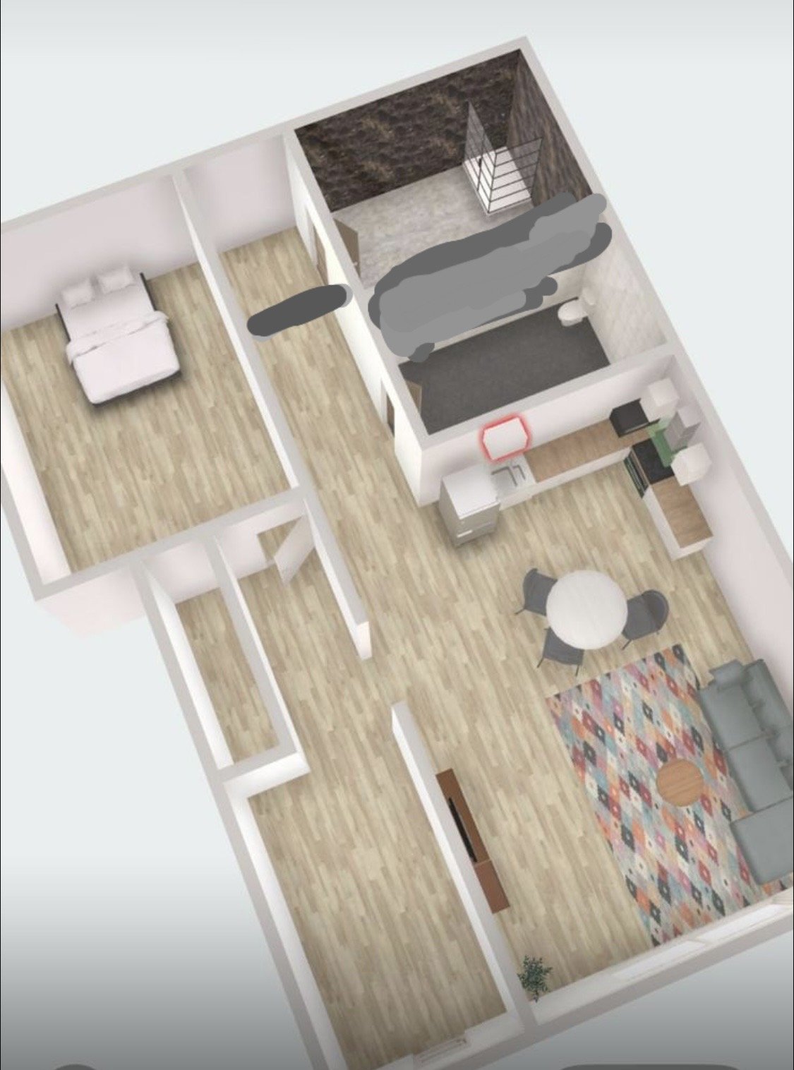 Lägenhet, 2 rooms, 139 sqm, Skärholmen