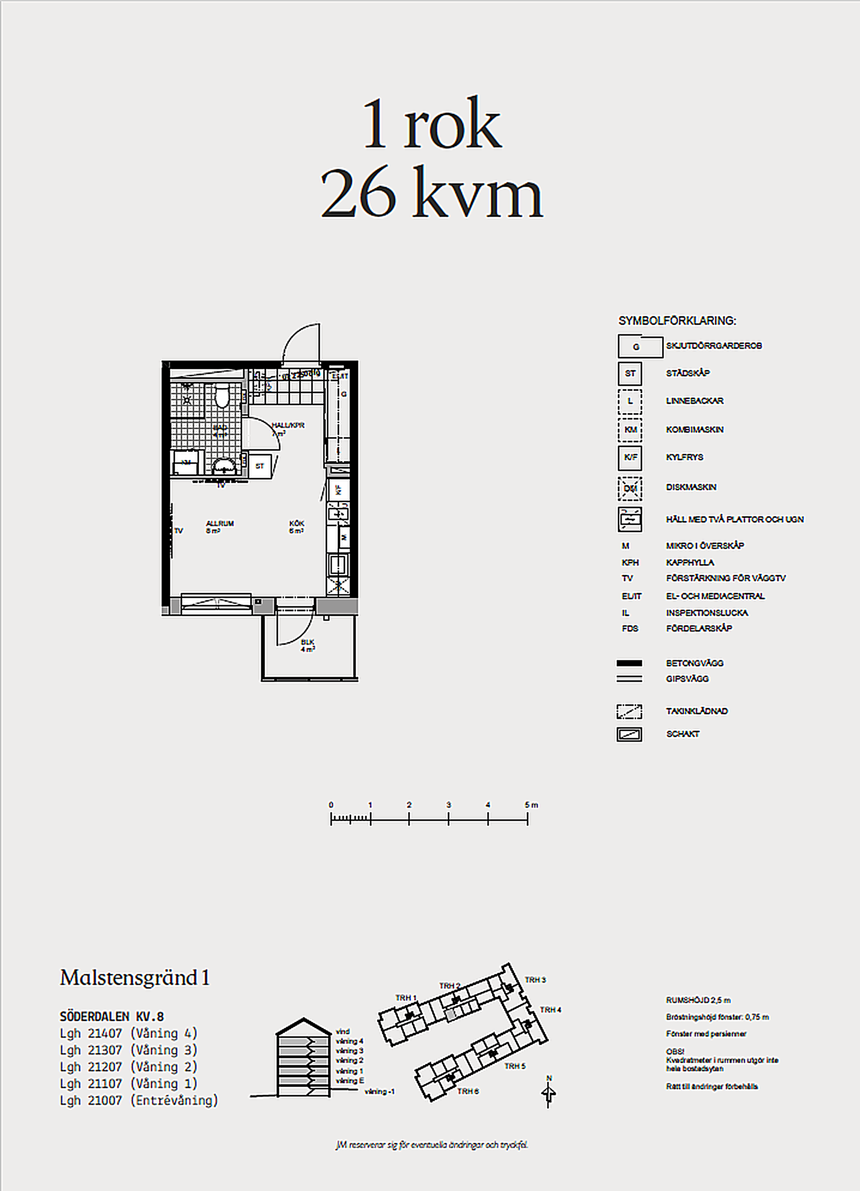1 rok · 26 m² i Järfälla – bild 9