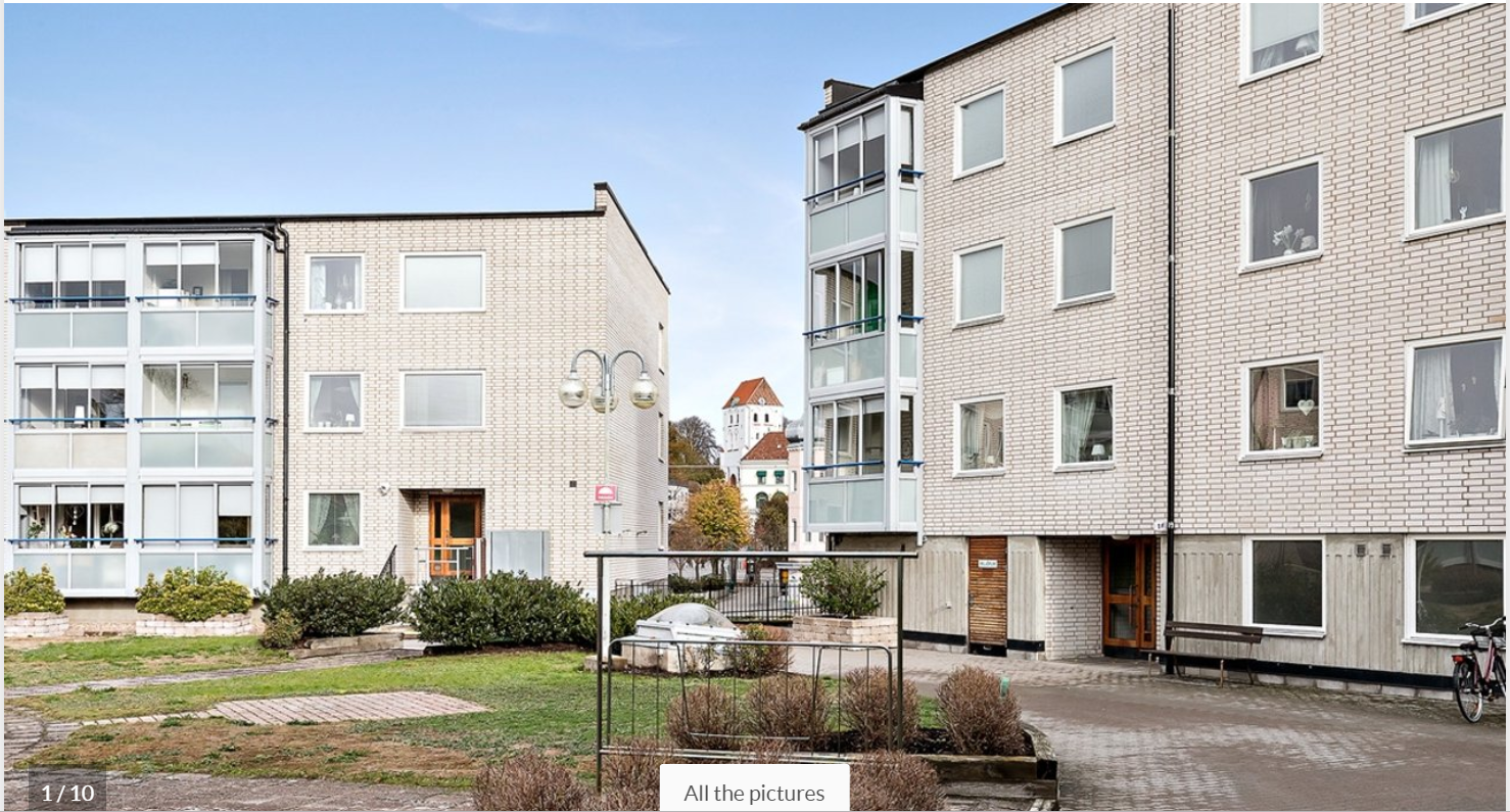 Lägenhet, 2 rooms, 61 sqm, Ronneby
