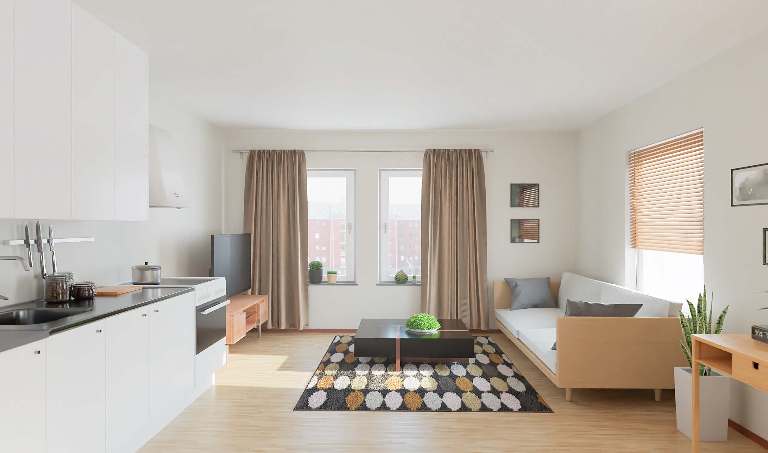 Lägenhet, 2 rooms, 44 sqm, Järfälla