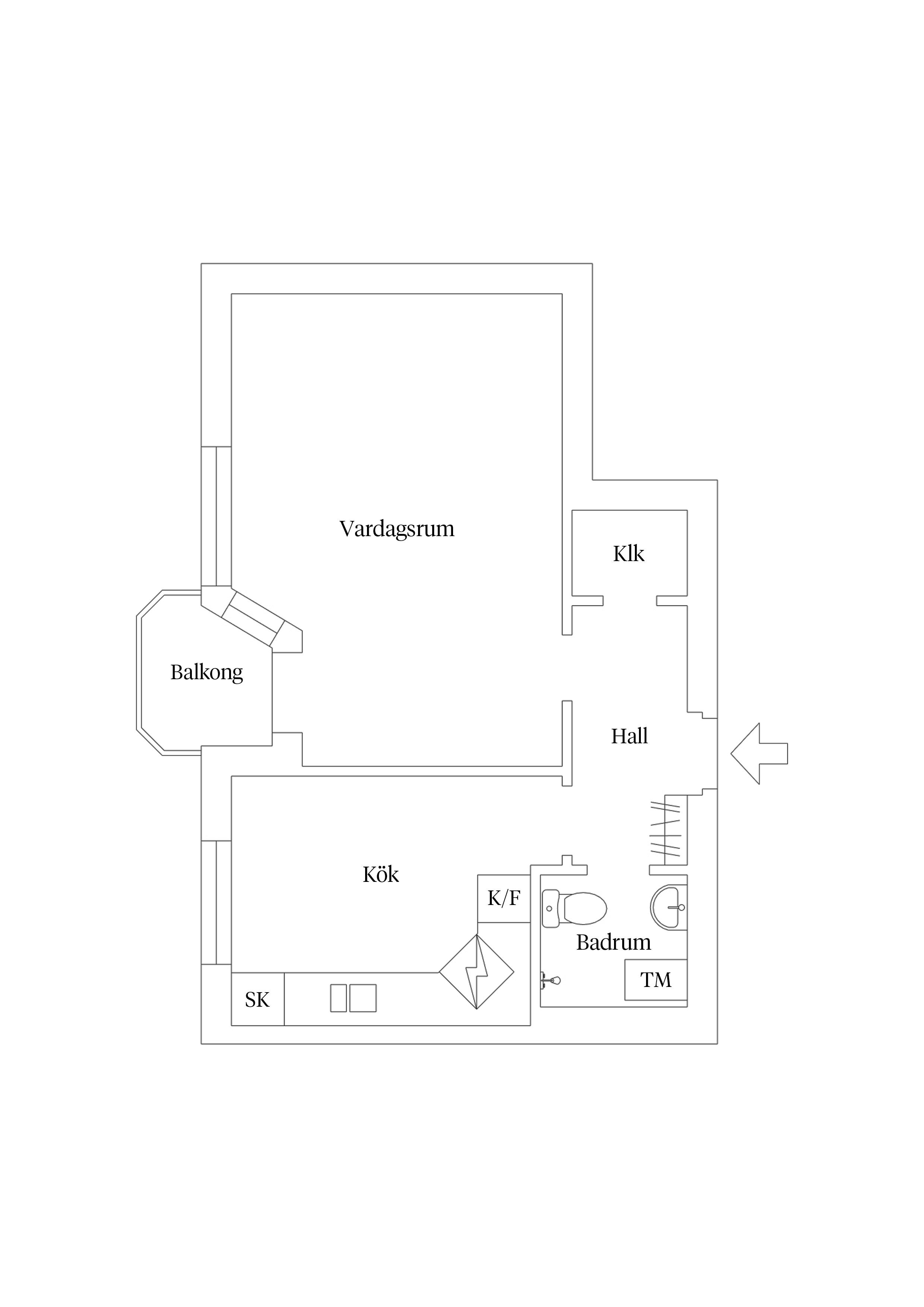 1 rok · 42 m² i Uppsala – bild 5
