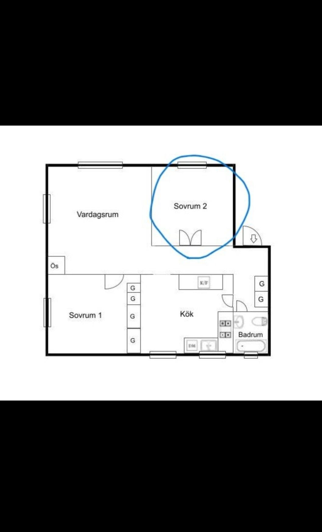 1 rum och kök, Bromma — 6 200 kr/mån — bild 3
