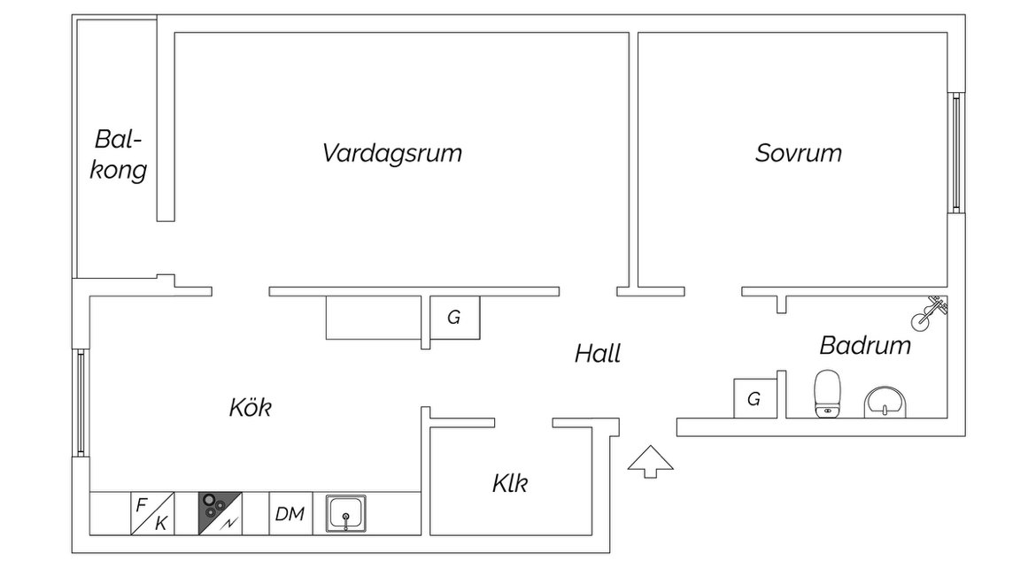 2 rok · 65 m² i Påarp – bild 5