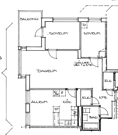 3 rok · 77 m² i Malmö – bild 3