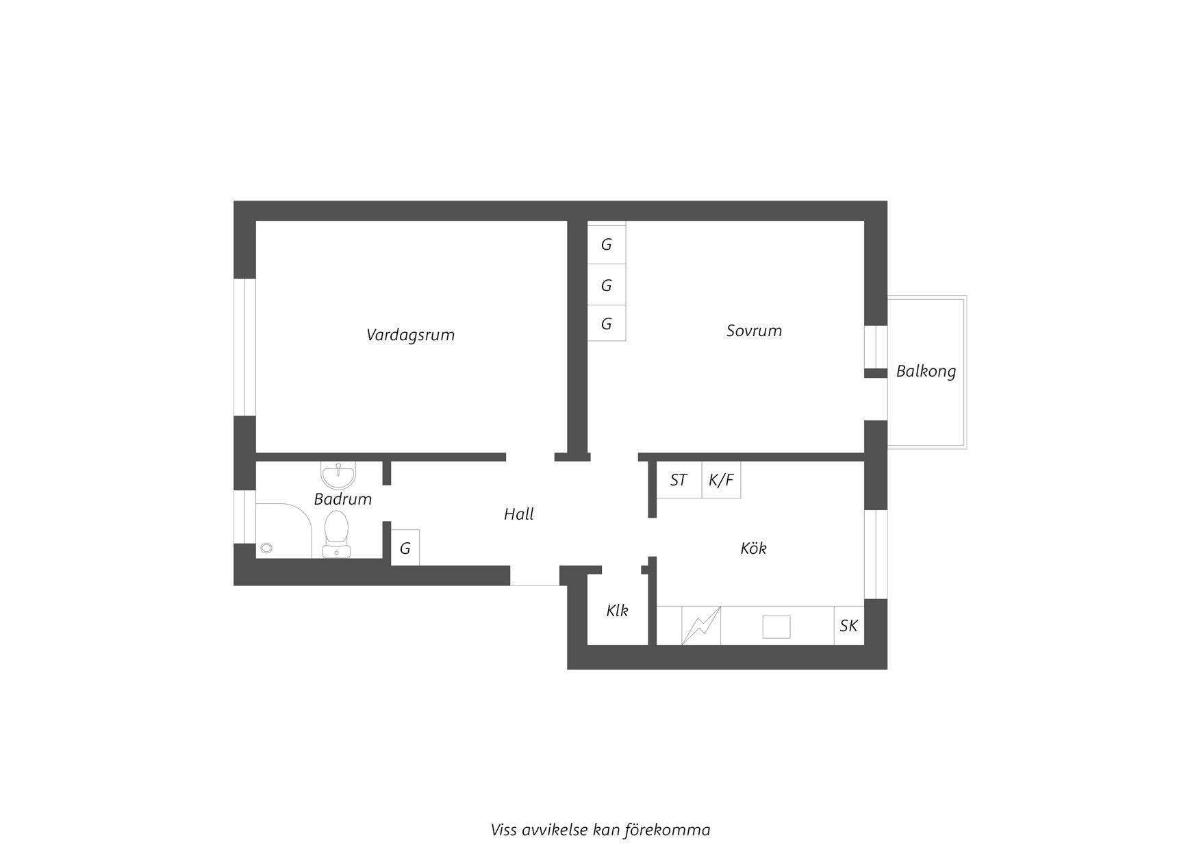 Apartment in Borås, Bergsäter, Druvefors - Bild 3