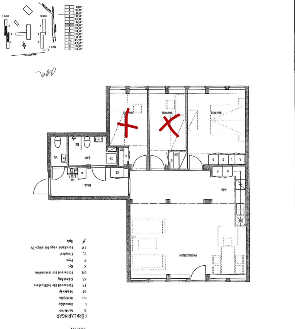 Lägenhet, 4 rooms, 99 sqm, Vällingby