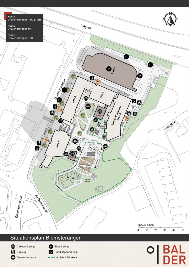 Lägenhet – Borås, Druvefors - Fler