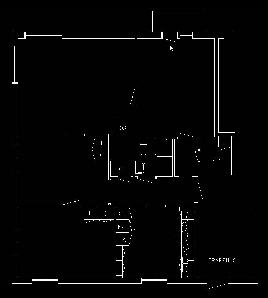 Lägenhet, 4 rooms, 101 sqm, Östersund