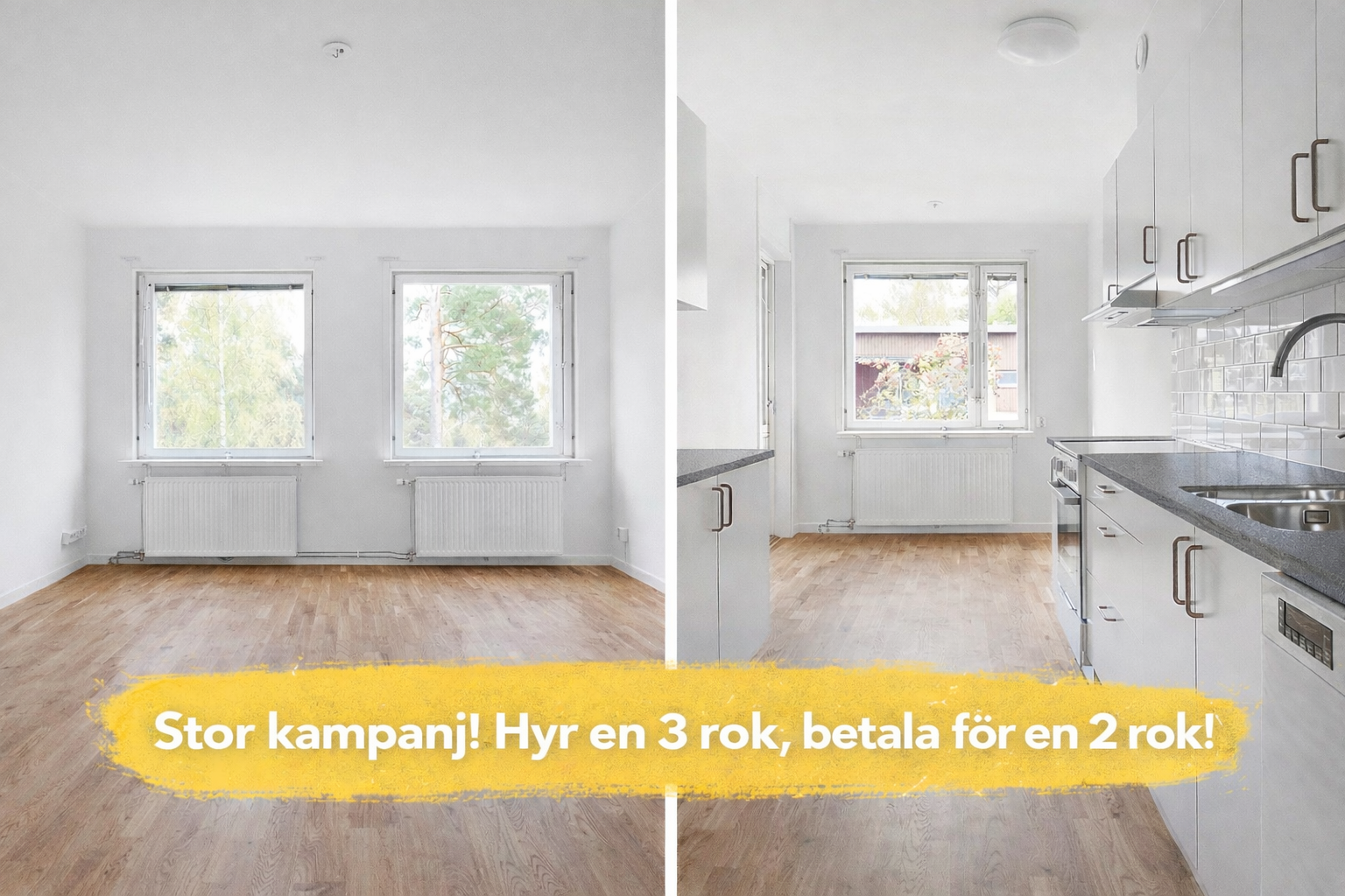 Lägenhet, 3 rooms, 80 sqm, Finspång