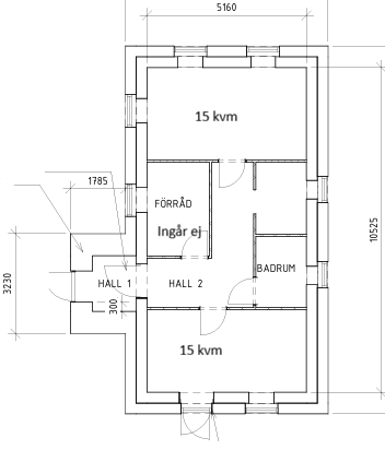 Villa/Hus, 3 rooms, 50 sqm, Lund