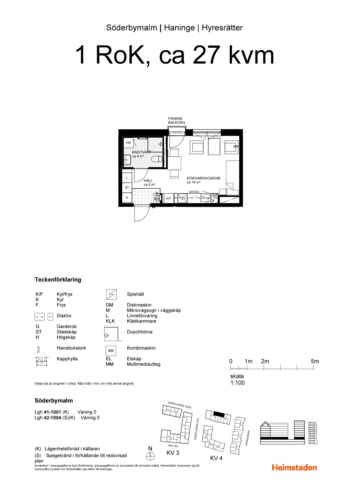 1 rok · 28 m² i Handen – bild 2