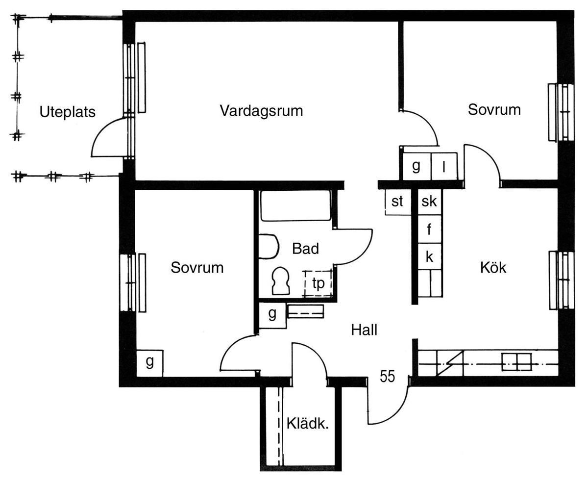 3 rok · 81 m² i Skellefteå – bild 6