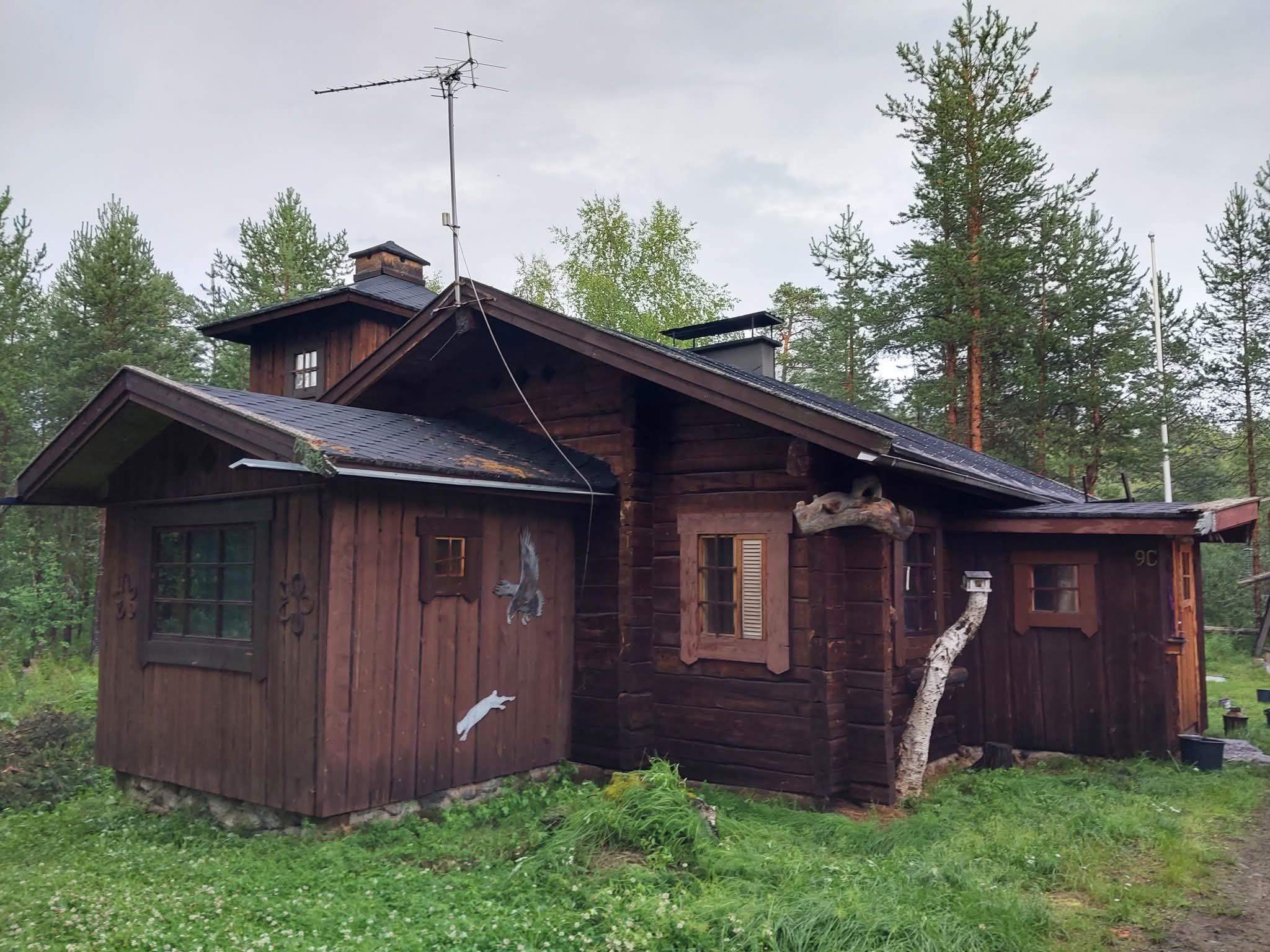 Vuokralle Ivalosta Omakotitalo 1