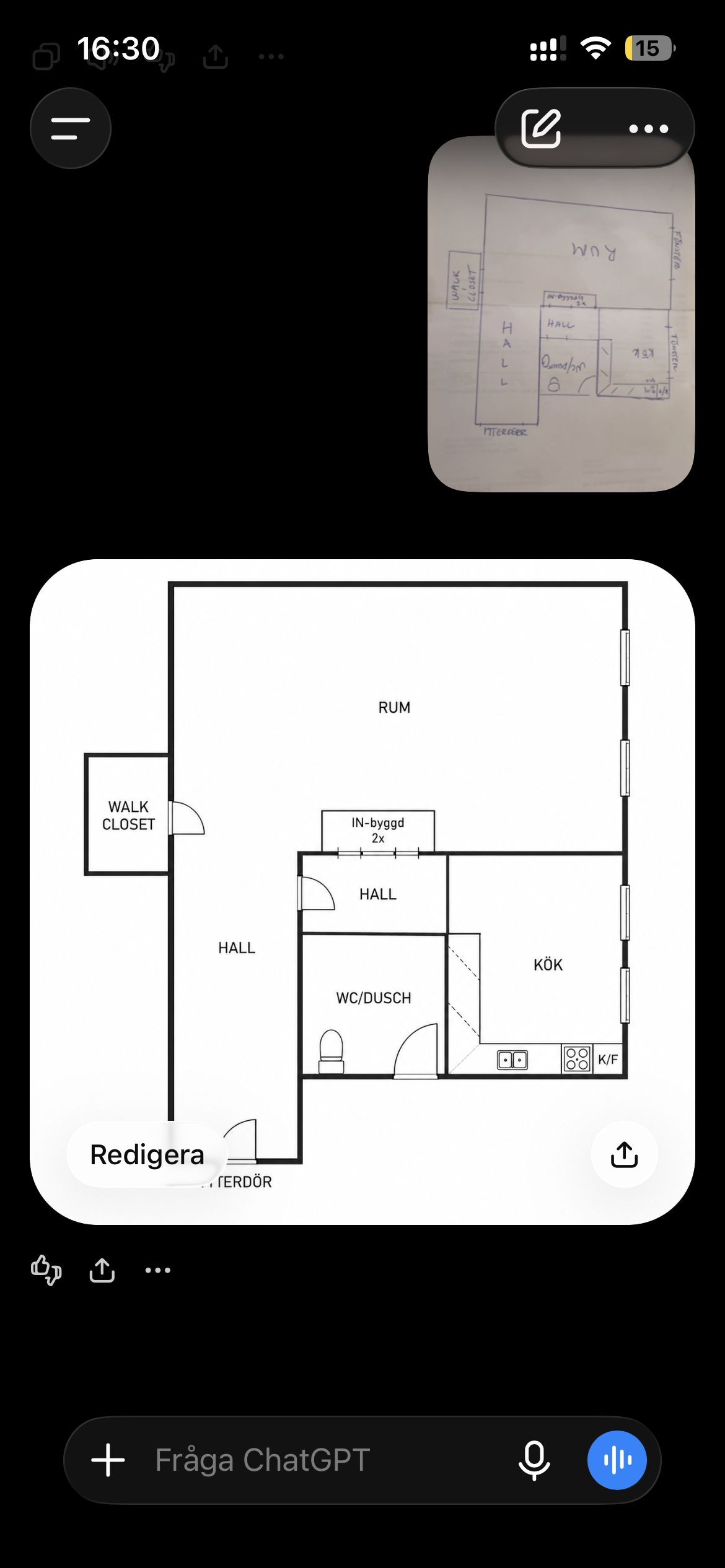 Lägenhet, 1 rooms, 35 sqm, Bromma