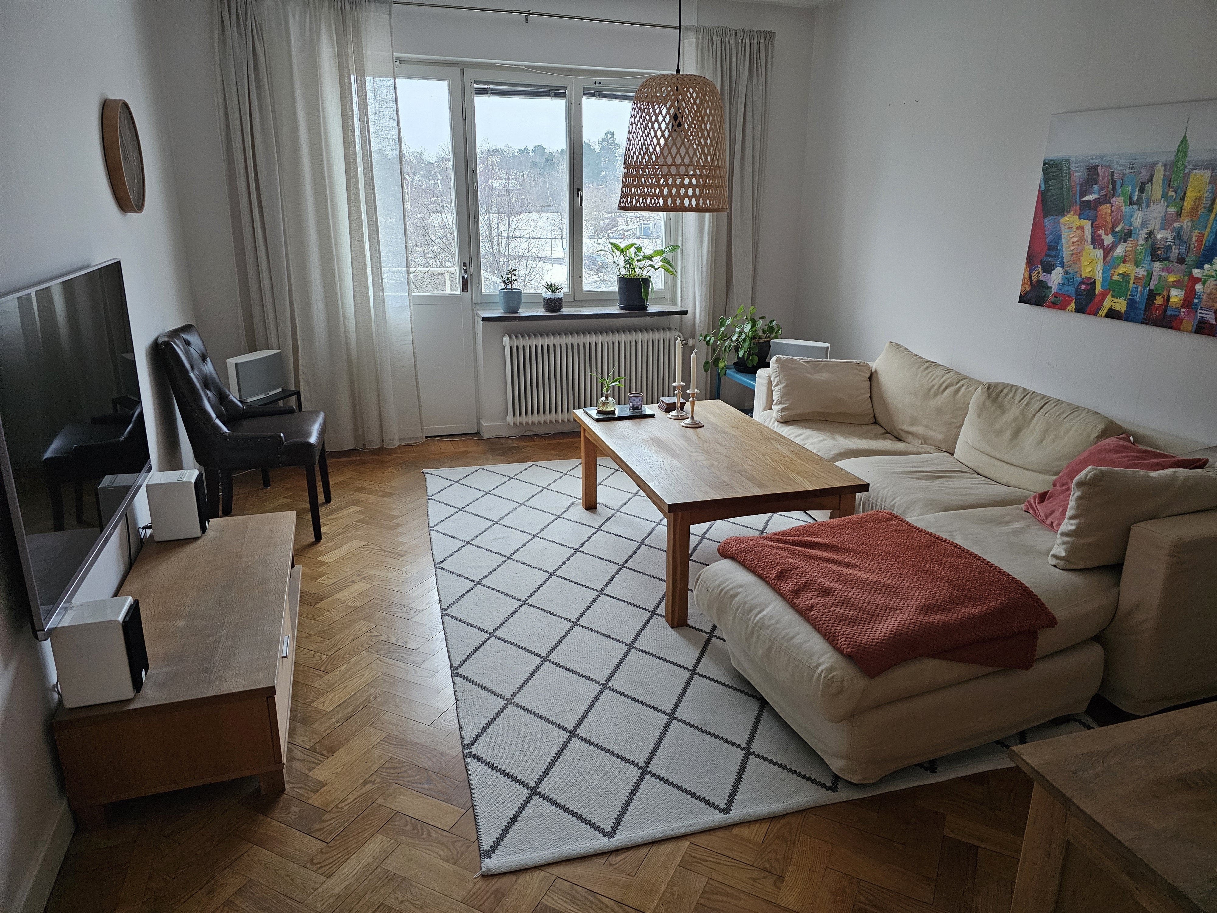 Lägenhet, 2 rooms, 57 sqm, Lidingö
