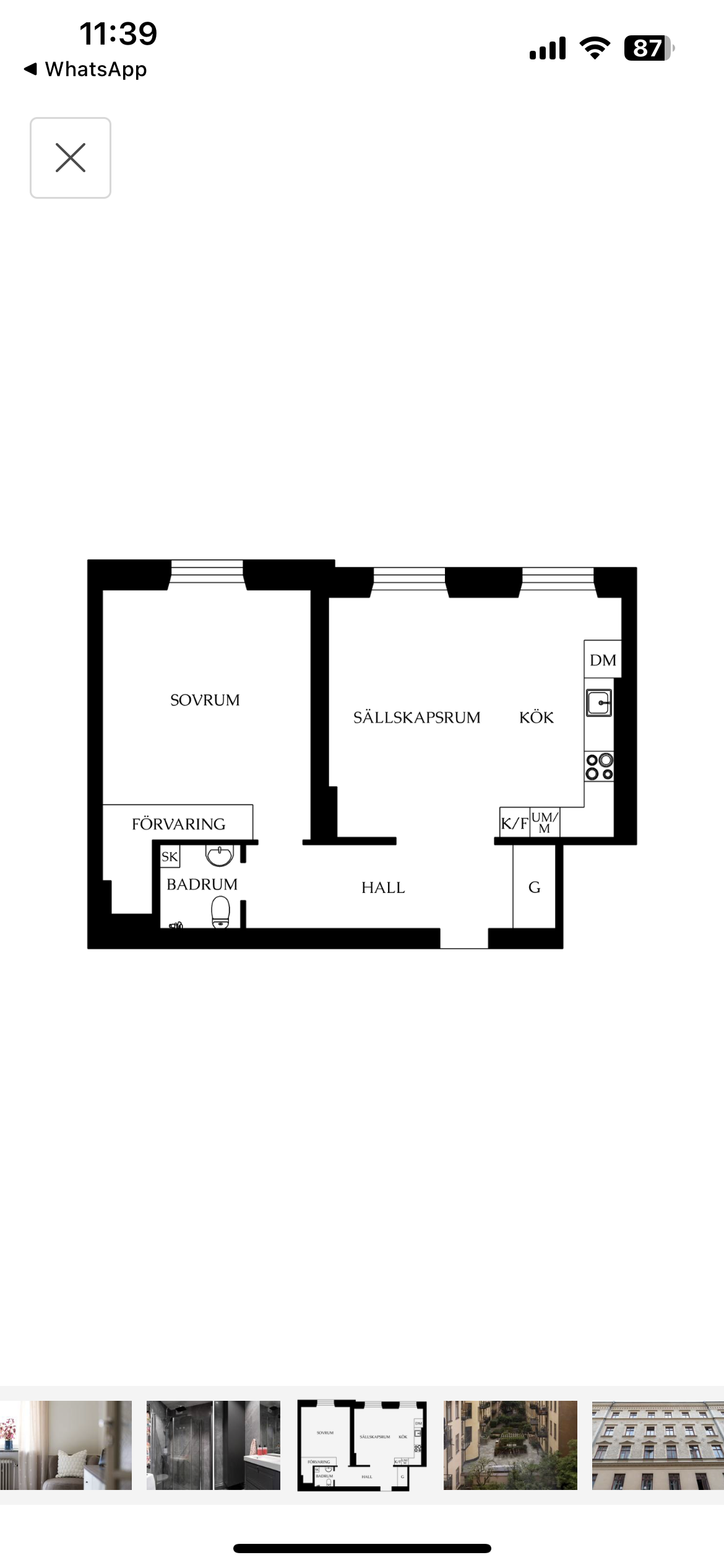 Lägenhet, 2 rum, 58 kvm, Stockholm