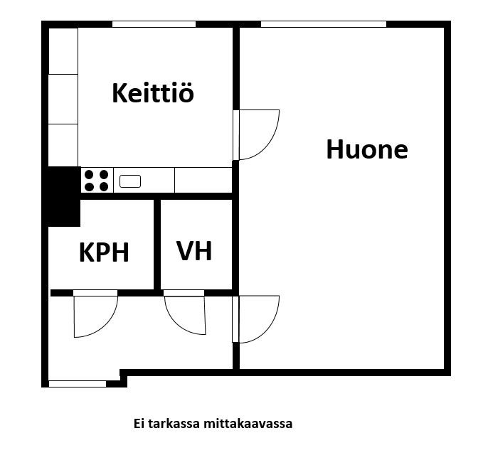 apartment at Kaartokatu, Riihimäki 1