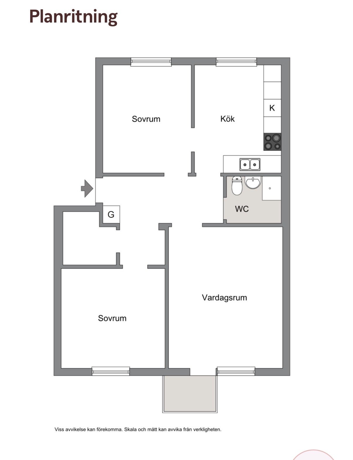 Lägenhet, 3 rooms, 70 sqm, Spånga