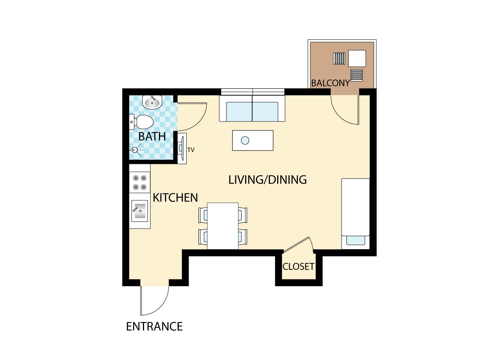 Hyreslägenhet på Nyköping i nykoping